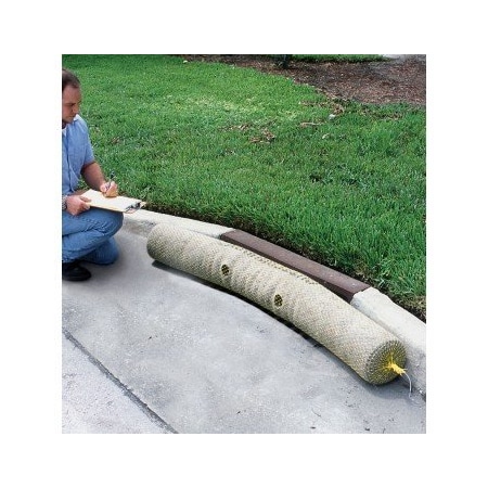 Ultratech GutterGuard Curb Inlet Guard ext. dia. 9" x 8' L FLT559